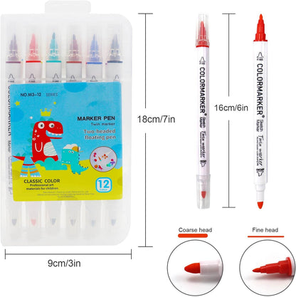 Magic Water Art Pens Set for Creative Floating Art with 12 Colors 7