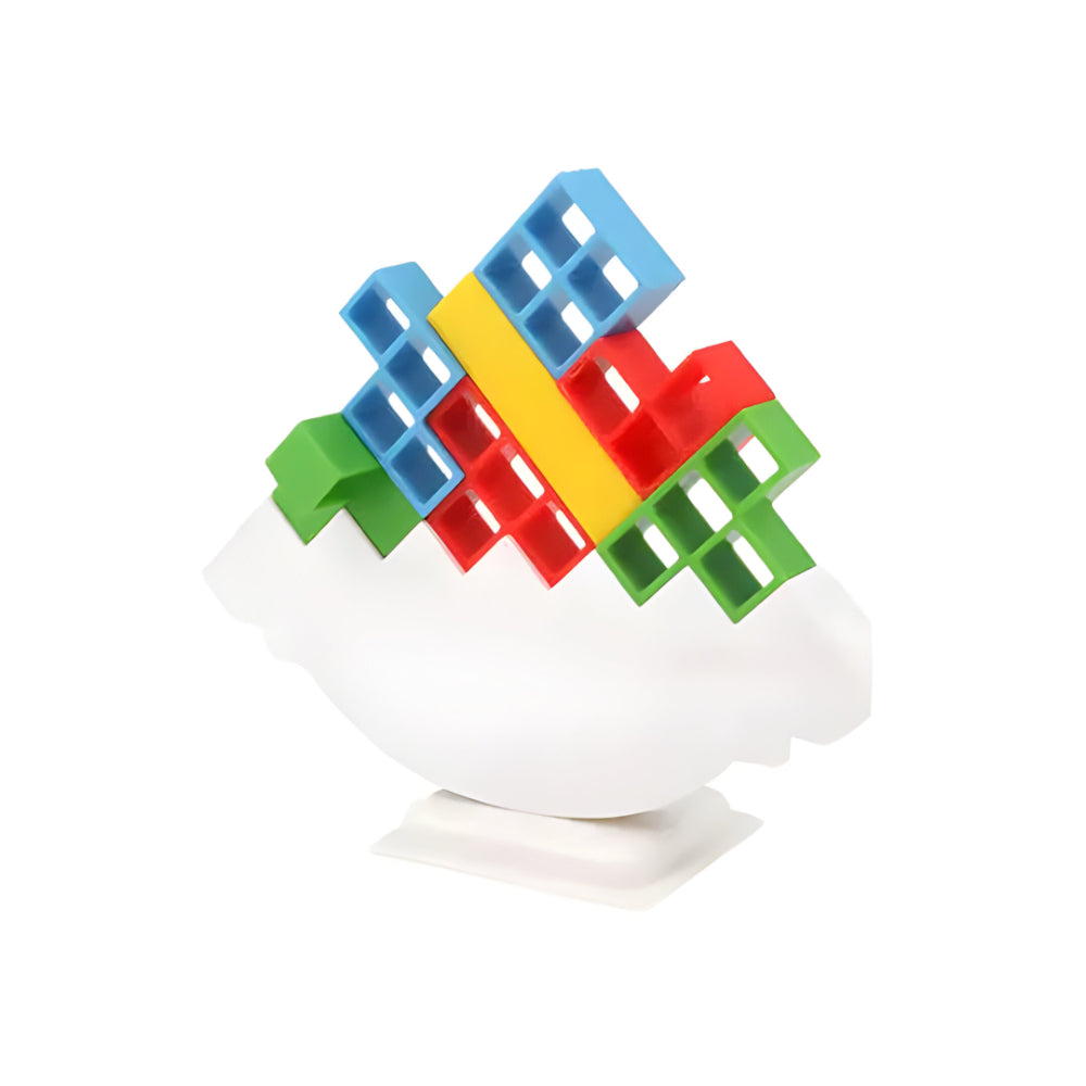 Magnetic Stacking Game Kids Balance Educational Brain Toy