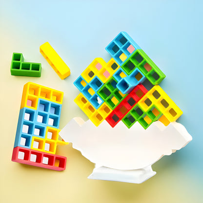 Magnetic Stacking Game Kids Balance Educational Brain Toy