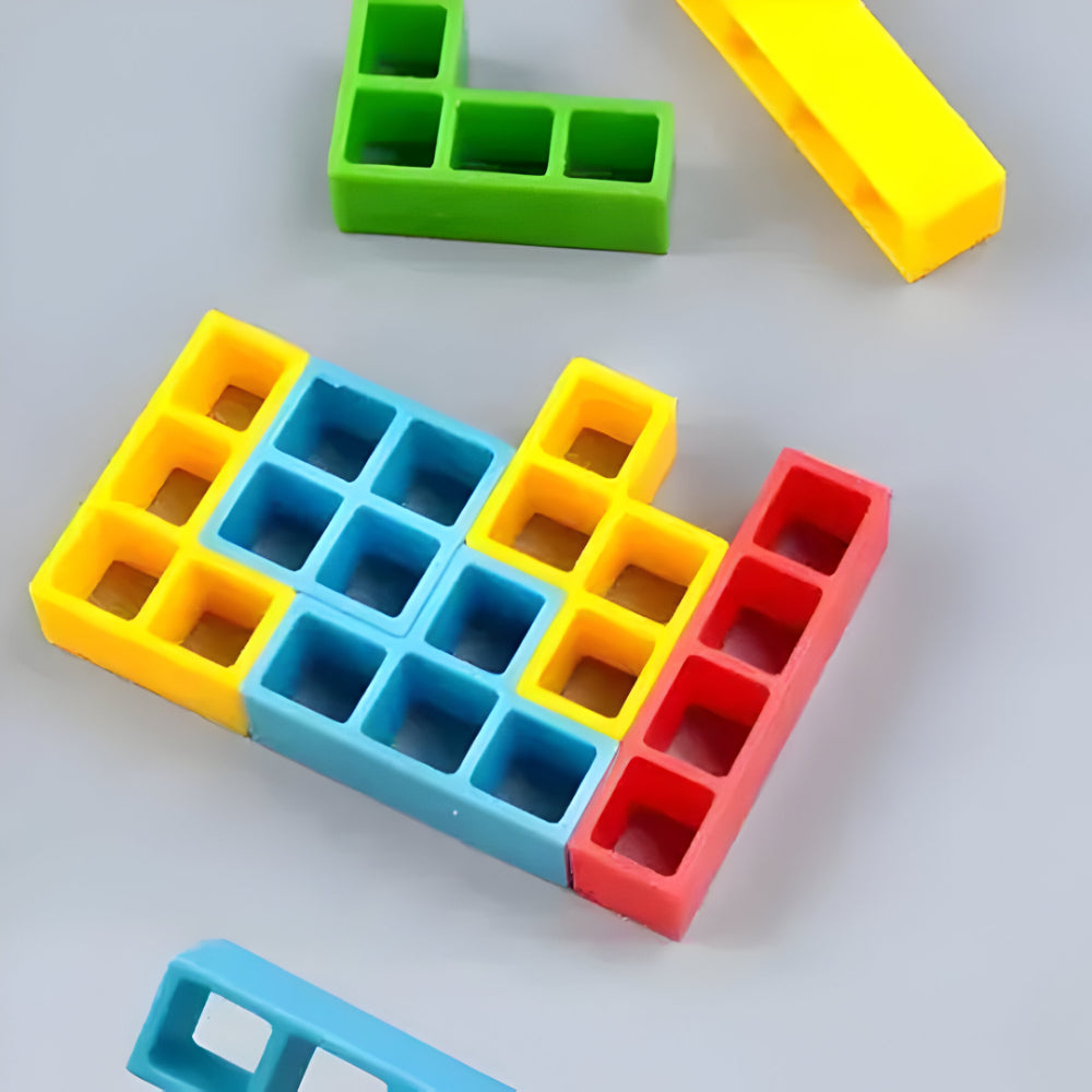 Magnetic Stacking Game Kids Balance Educational Brain Toy