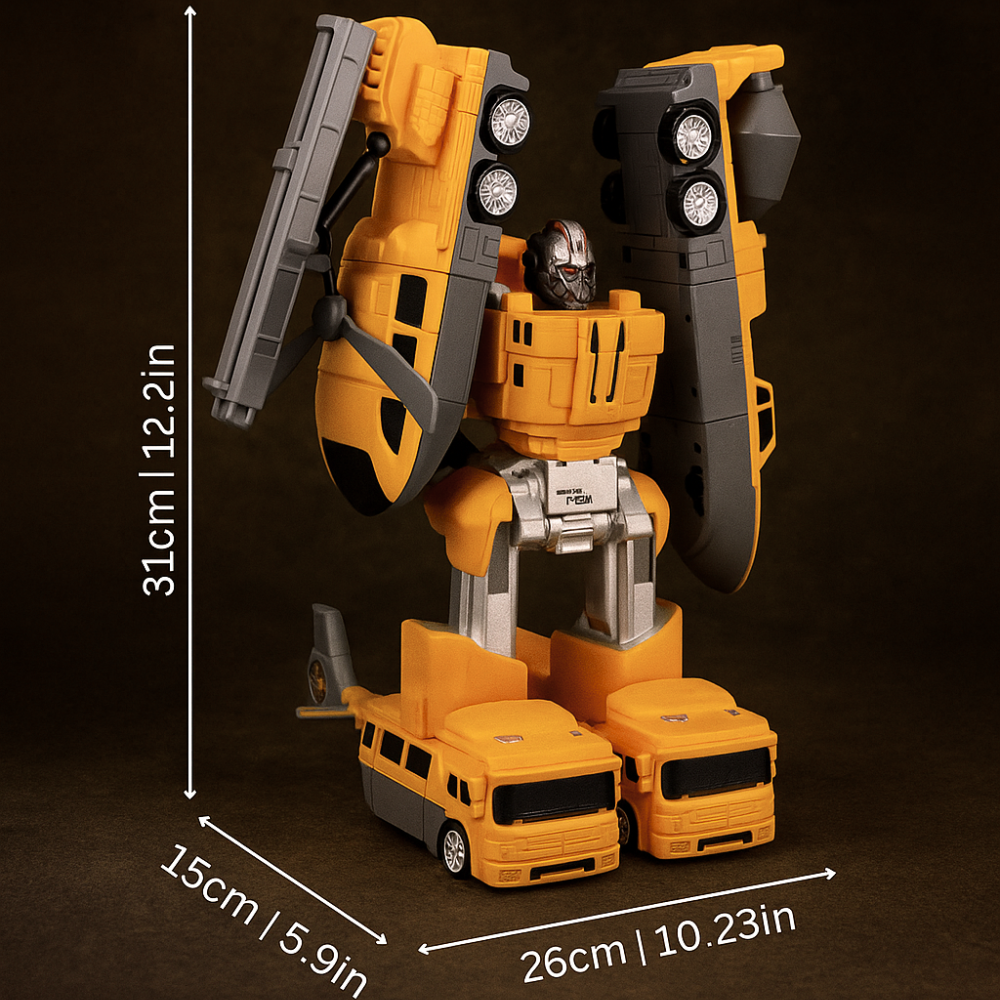 Magnetic Building Blocks Robot Toy Set - STEM Learning for Kids 3