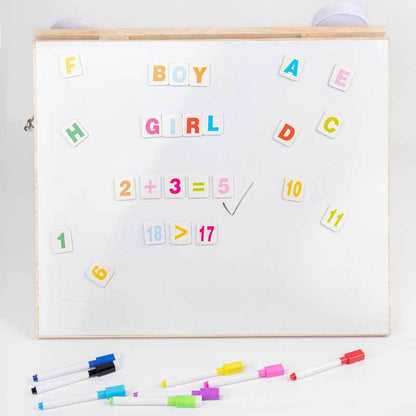 Montessori Busy Board - Wooden Activity Board for Toddlers 12x18 Inches 5