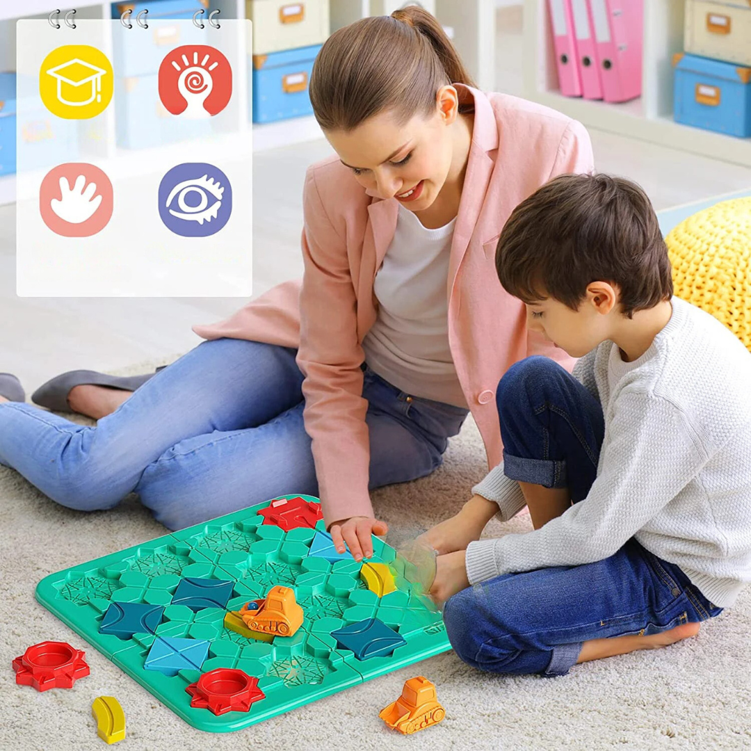 Montessori Educational Street Puzzle Game for Kids with 118 Challenges 1