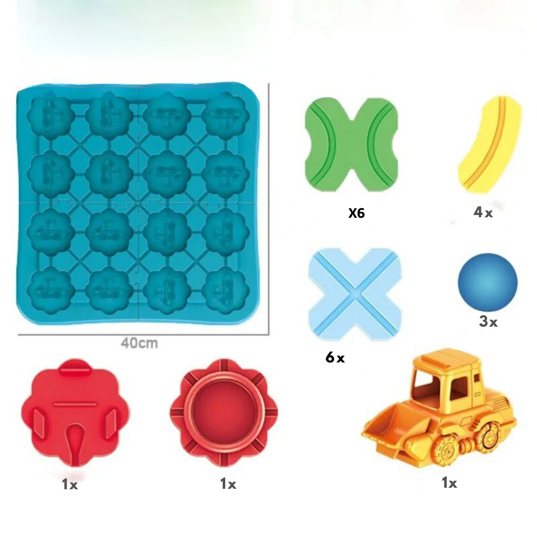 Montessori Educational Street Puzzle Game for Kids with 118 Challenges 3