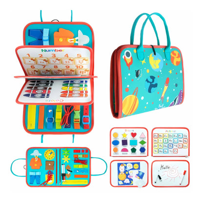 Montessori Sensory Board Toy Educational Learning Activity Set