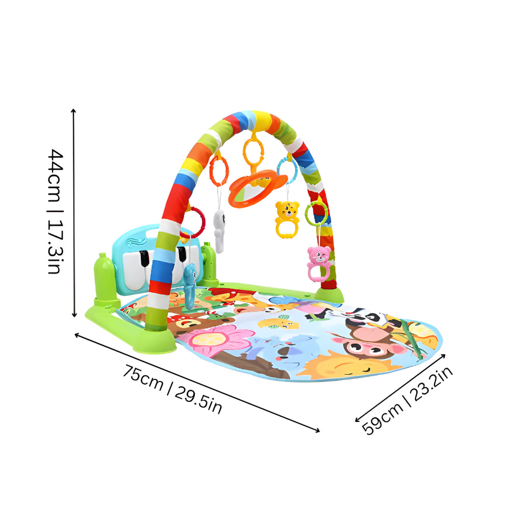 Musical Baby Play Mat Infant Activity Gym Sensory Development Toy