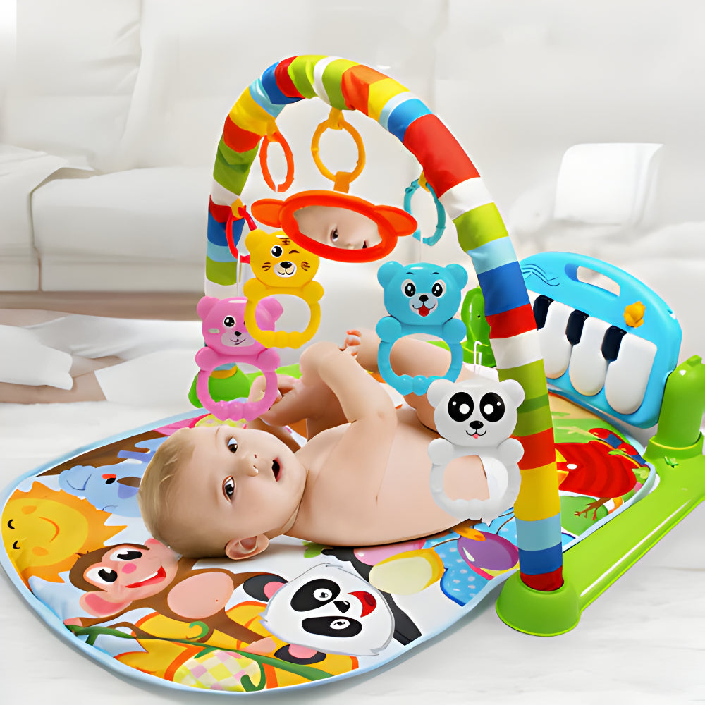 Musical Baby Play Mat Infant Activity Gym Sensory Development Toy