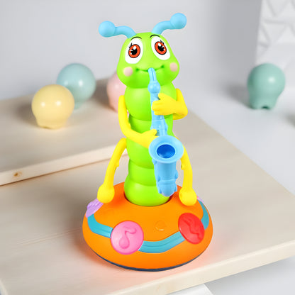 Dancing Caterpillar Toy Baby Musical Light Up Crawling Buddy