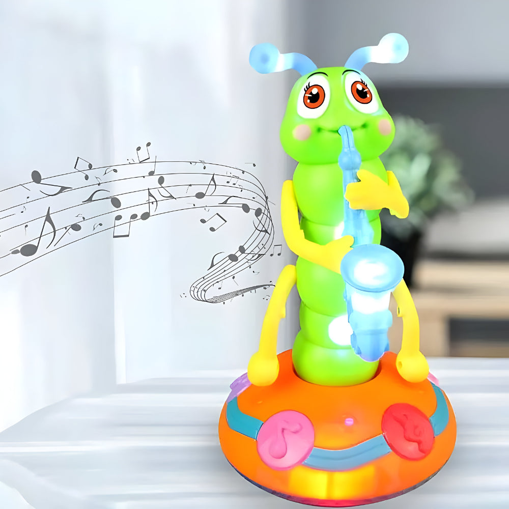Dancing Caterpillar Toy Baby Musical Light Up Crawling Buddy