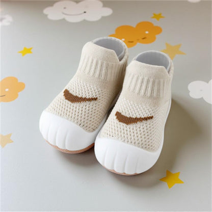 Non Slip Baby Shoes Soft Cotton Breathable Comfortable Fit