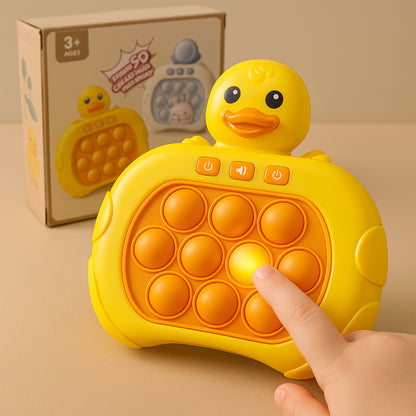 Pop It Reaction Game Console Interactive Light Up Reflex Trainer