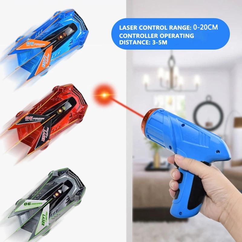 Remote Control Car Gravity-Defying Laser Wall Climber Stunt Toy 5