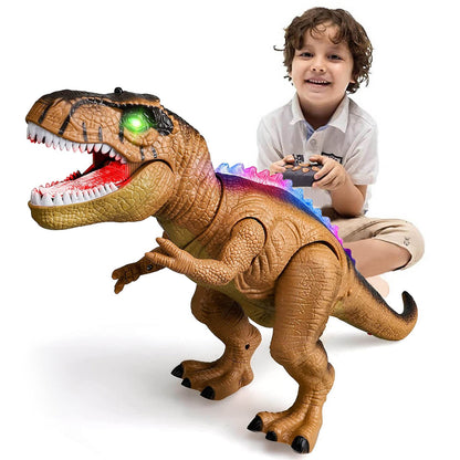 Remote Control Dinosaur Toy T-Rex with LED Lights and Sounds 1