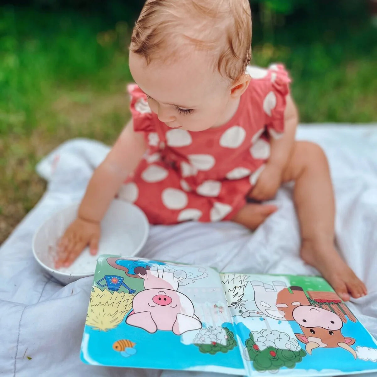 Reusable Water Coloring Book for Toddlers - Mess-Free Fun & Learning 1