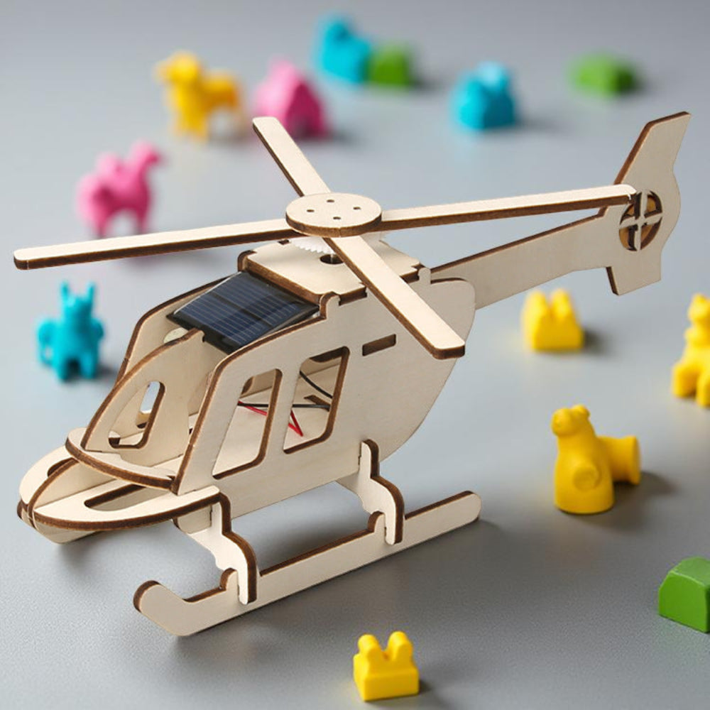 Educational Science Kit Kids Solar Power Creative Learning Toy