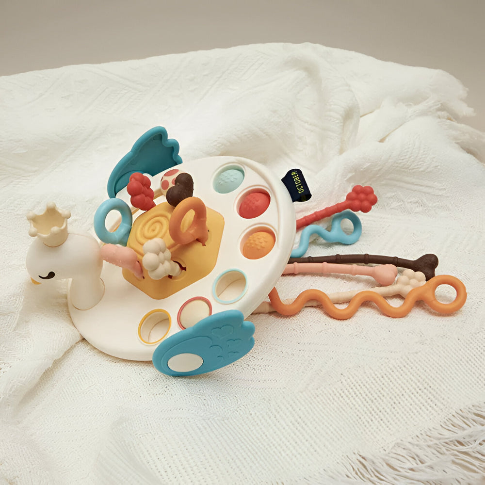 Sensory UFO Toy Teething Relief Motor Skill Development
