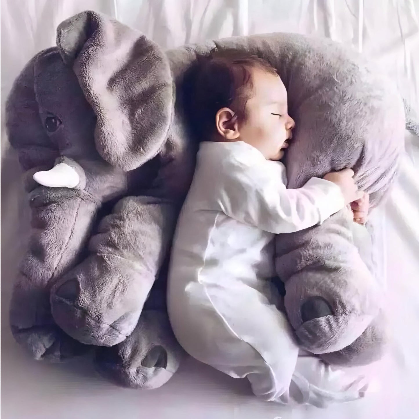 Soft Plush Elephant Cuddle Pillow for Babies and Kids 1