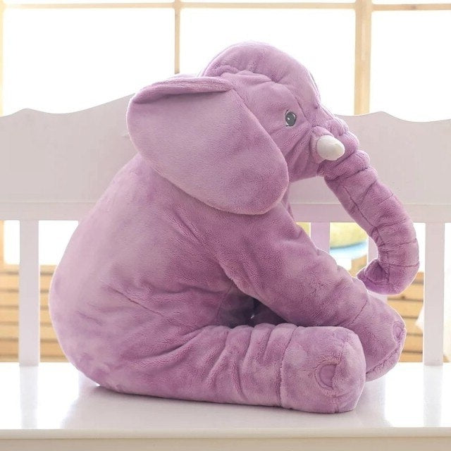 Soft Plush Elephant Cuddle Pillow for Babies and Kids 7