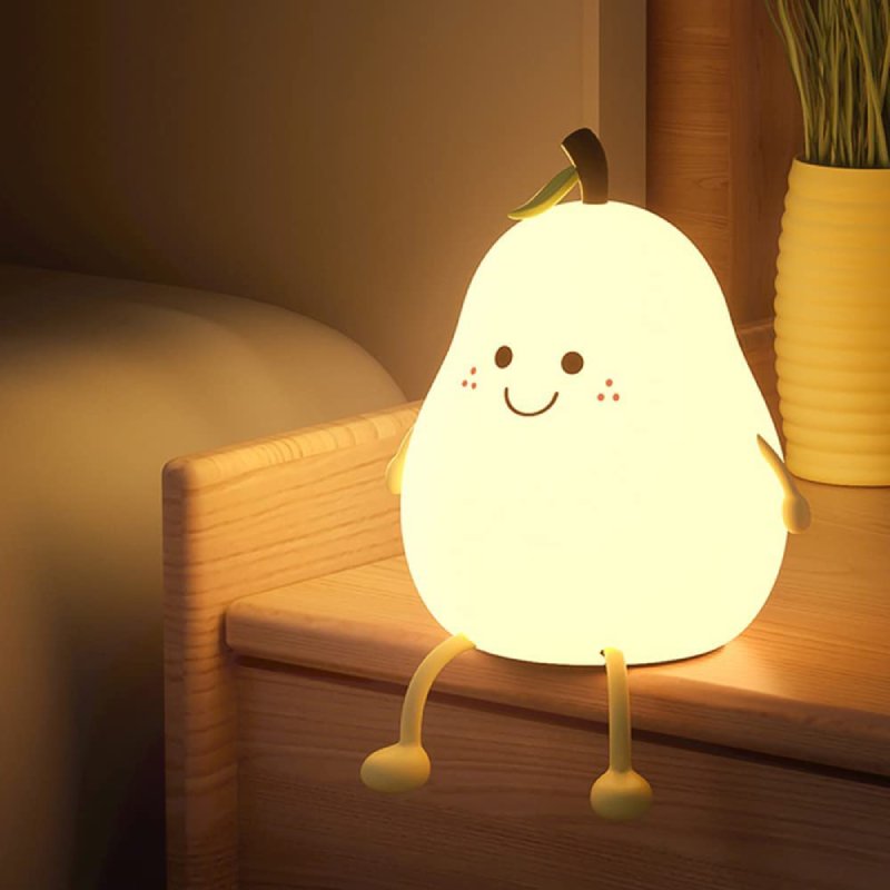 Soft Silicone Night Light for Kids - Dimmable LED Night Lamp 0