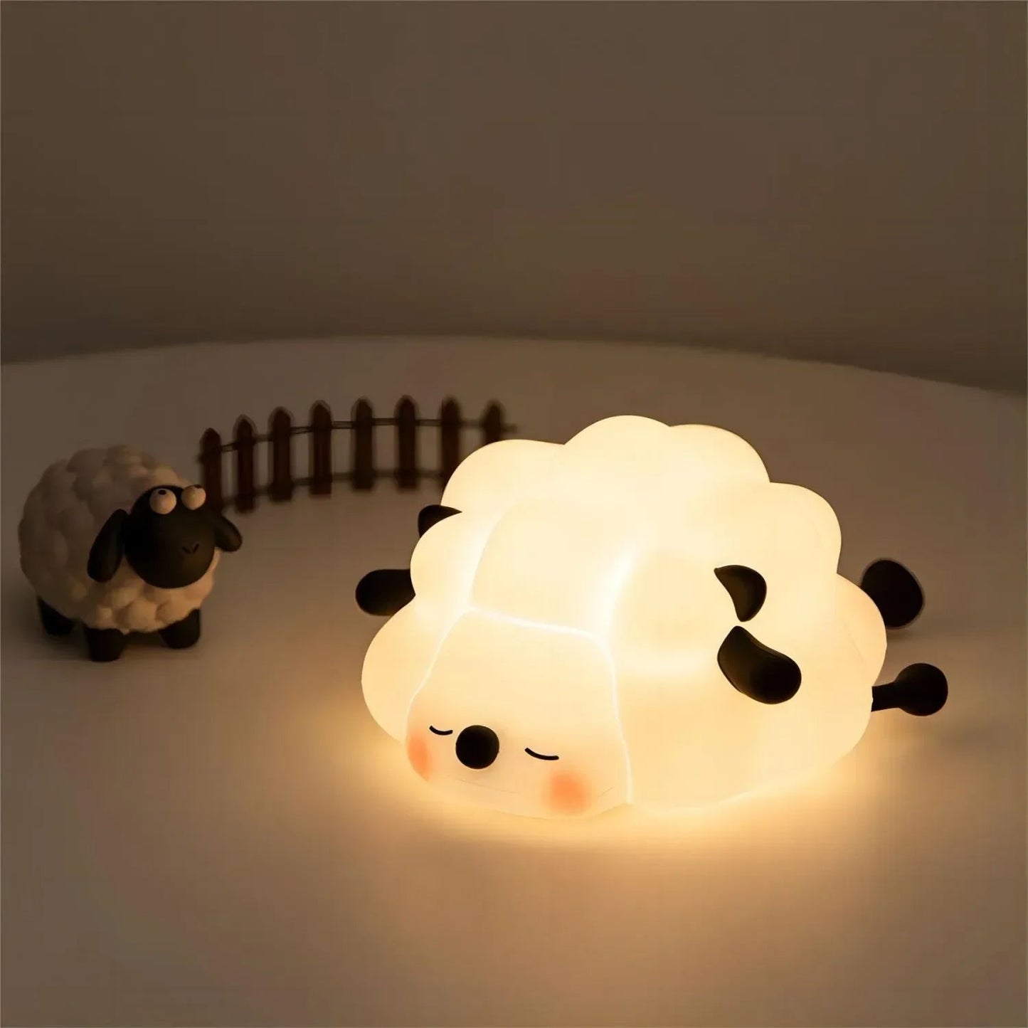 Soft Silicone Night Light for Kids - Dimmable LED Night Lamp 7