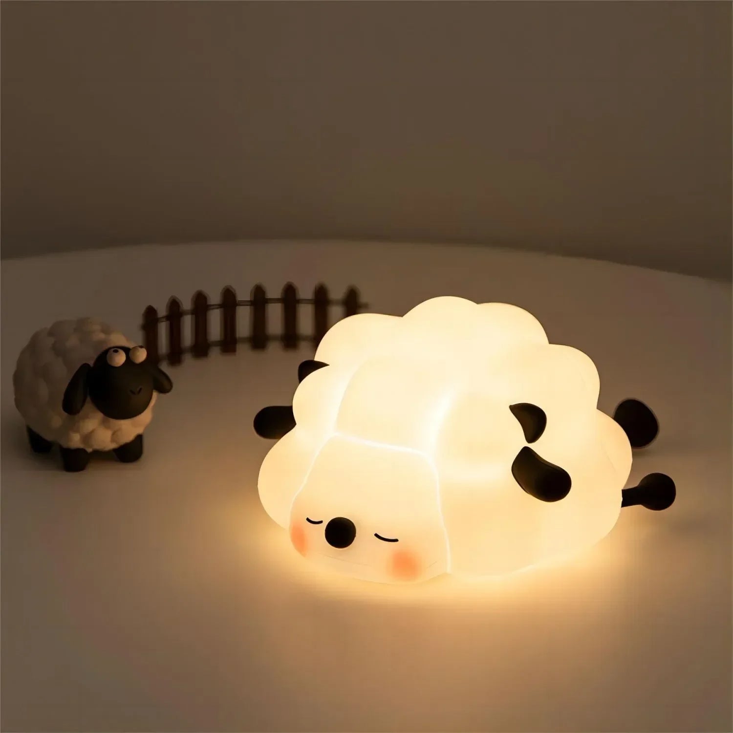 Soft Silicone Night Light for Kids - Dimmable LED Night Lamp 7
