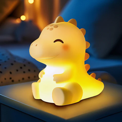 Squishy Silicone LED Night Light for Kids - Rechargeable Portable Lamp 4