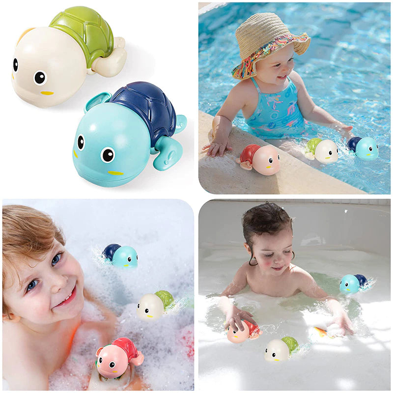 Swimming Bath Toy Turtle for Kids - Best Bath Toy for Fun Water Play 2