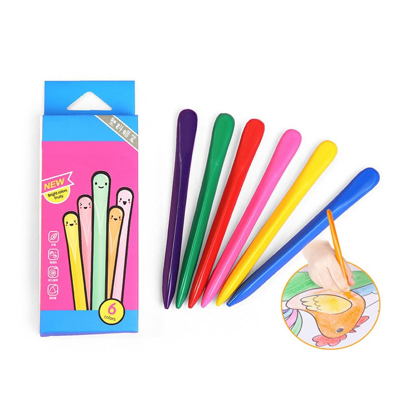 Washable Crayons Set for Kids - Easy Grip Mess-Free Drawing 7
