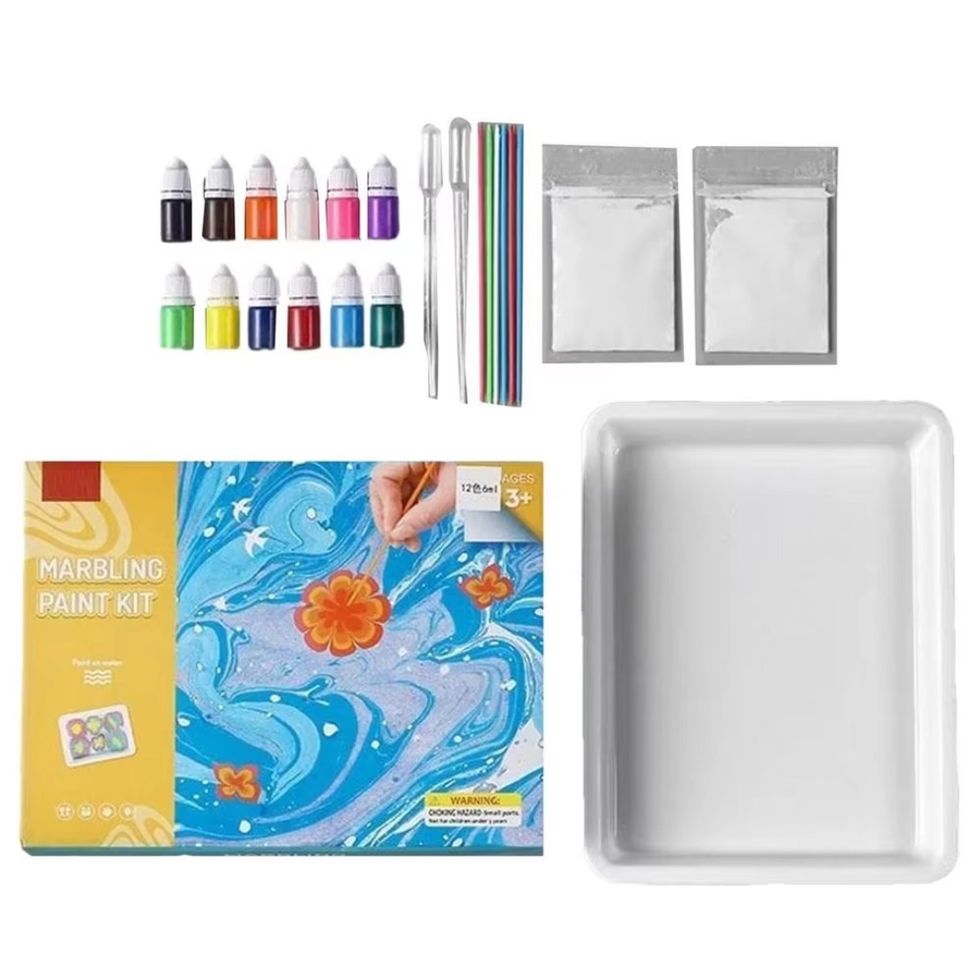 Watercolor Art Set Kids Creative Painting Activity Non-Toxic 2