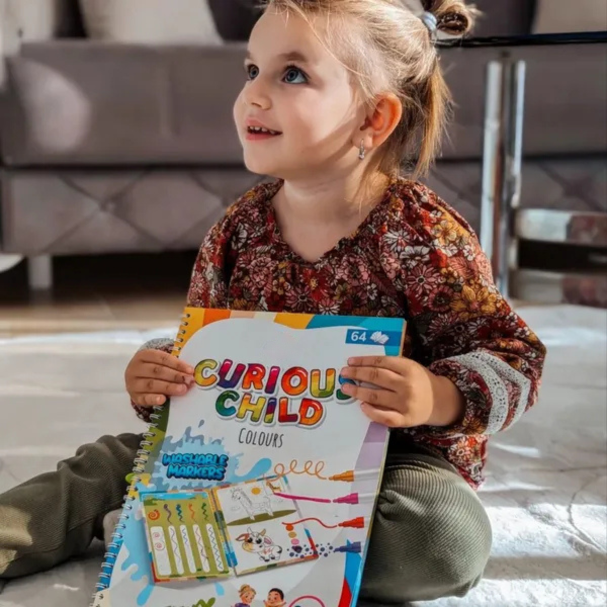 Write and Wipe Notebook Early Writing Skill Development