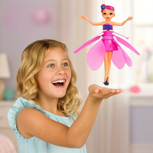 Interactive Flying Fairy Toy LED Light Show USB Rechargeable