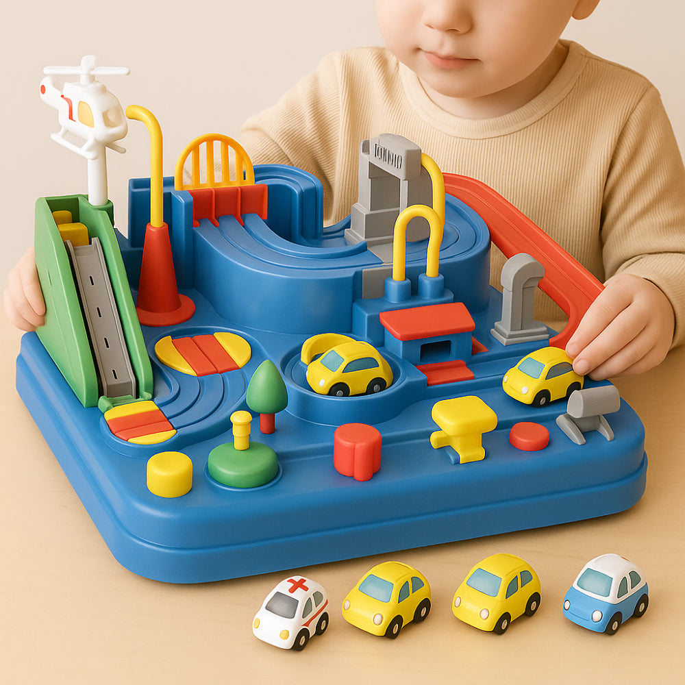 Car Adventure Game Cognitive Skills Interactive Fun Learning