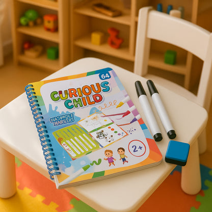 Write and Wipe Notebook Early Writing Skill Development