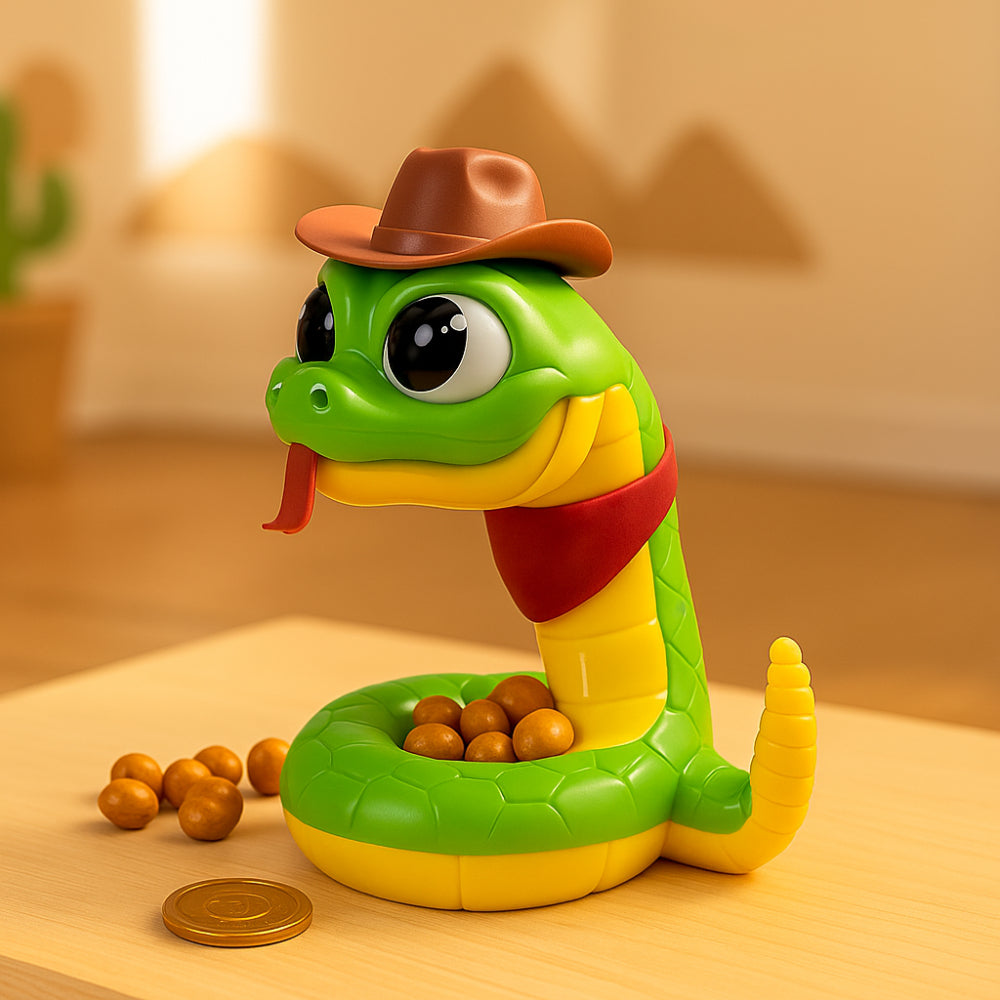 Interactive Rattlesnake Game Cowboy Treasure Hunt Toy