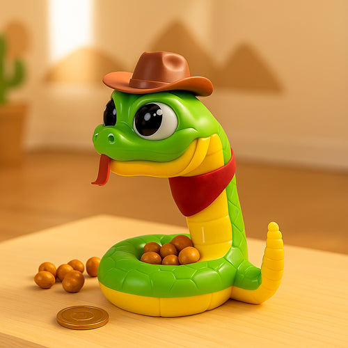 Interactive Rattlesnake Game Cowboy Treasure Hunt Toy