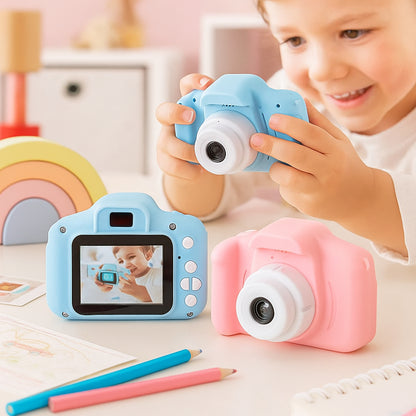 Kids Digital Camera HD 1080P Dual Lens Shockproof Rechargeable