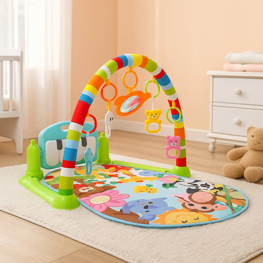 Musical Baby Play Mat Infant Activity Gym Sensory Development Toy