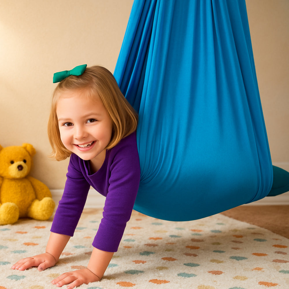 Sensory Therapy Swing Calming Indoor Outdoor Play Fun