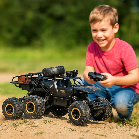 6-Wheel RC Monster Truck Off-Road Powerful Dual Motor