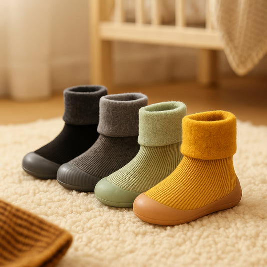 Toddler Non Slip Sock Shoes Soft Warm Indoor Comfort