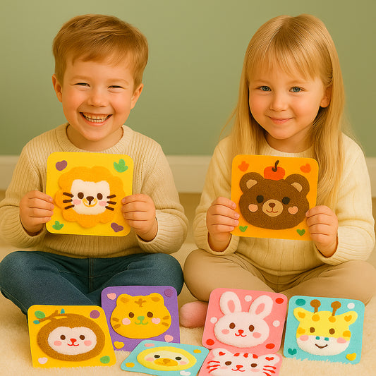 Kids Embroidery Craft Kit DIY Sewing Set Creative Learning Toy