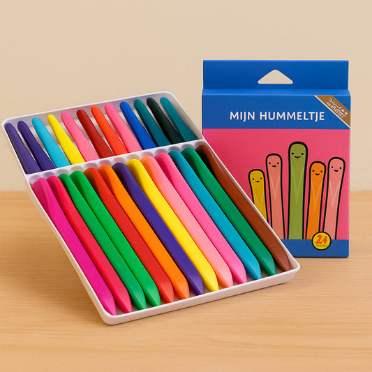 Washable Crayons Non-Toxic Easy Grip Break-Resistant Kids Art Set