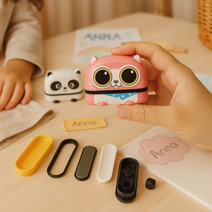 Custom Name Stamp Kids Clothing Label Waterproof Easy Use