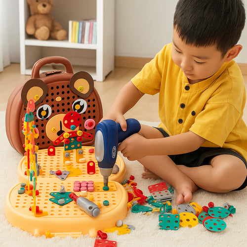 Kids Engineering Tool Set Educational Creative Building Toy