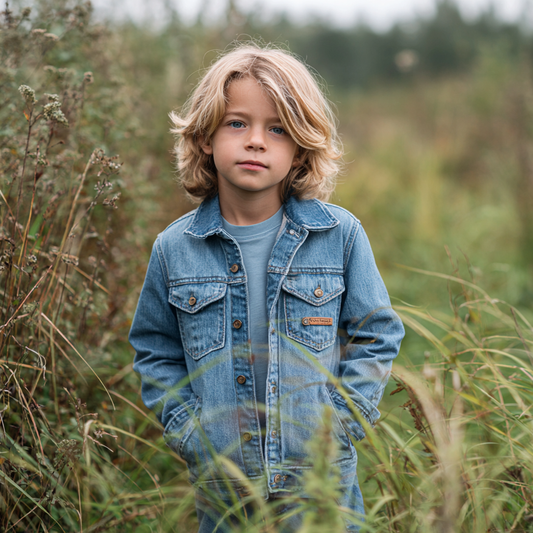 Mini Explorer Denim Jacket – Casual Cool