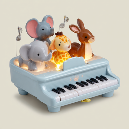 Musical Animal Piano Toy – Lights & Sounds