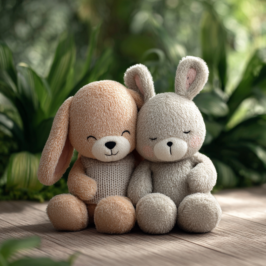 Soft Animal Plush Toy – Hug & Play Friends
